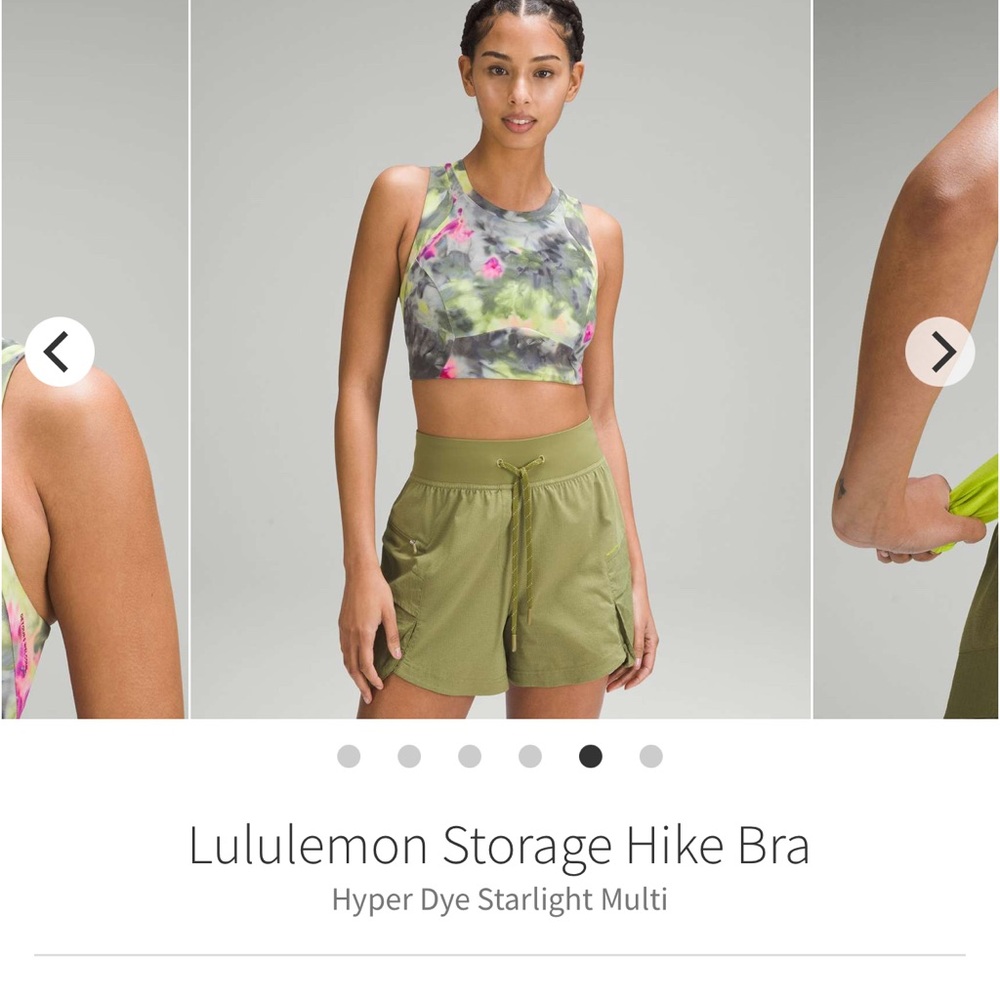 BNWT Lululemon Storage Hike Bra Size 4